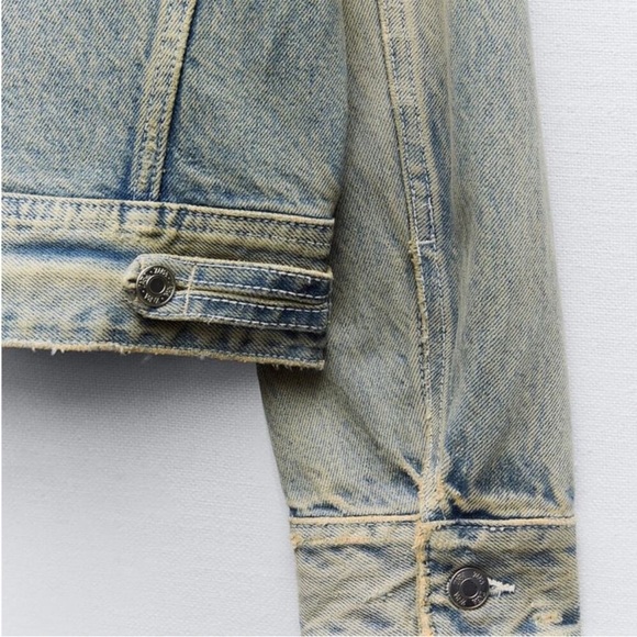ZARA TRF DENIM JACKET - Picture 10 of 10